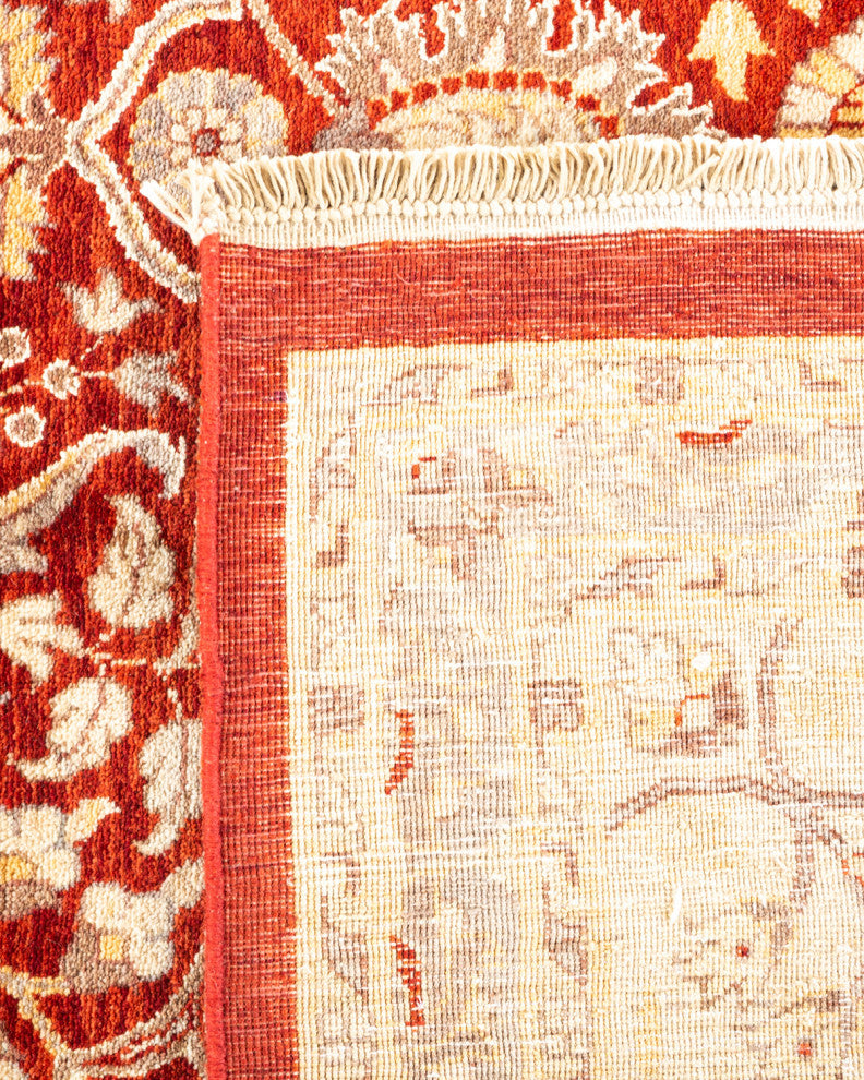 Mogul, One-of-a-Kind Hand-Knotted Area Rug Orange, 8'1"x10'1"