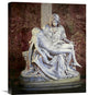 "Pieta" Stretched Canvas Giclee by Michelangelo, 18"x22"