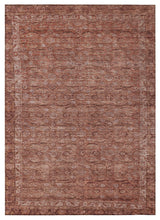 Machine Washable Indoor/Outdoor Chantille ACN1762 Terracotta 10' x 14' Rug