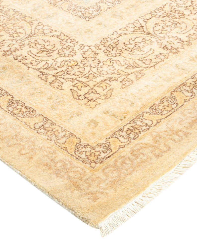 Ashley, One-of-a-Kind Hand-Knotted Area Rug Ivory, 8'3"x10'5"