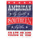 Flag American By Birth Polyester 29x42