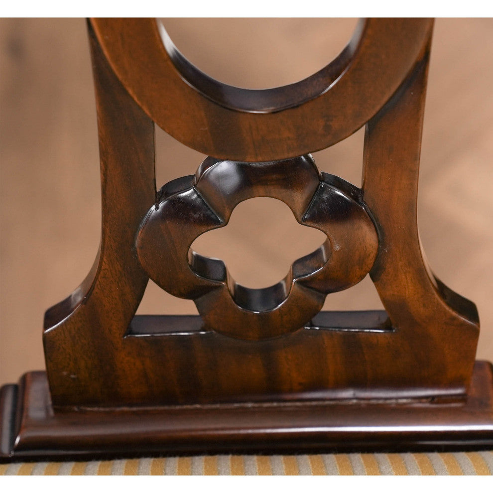 Simple Chippendale Style Side Chair