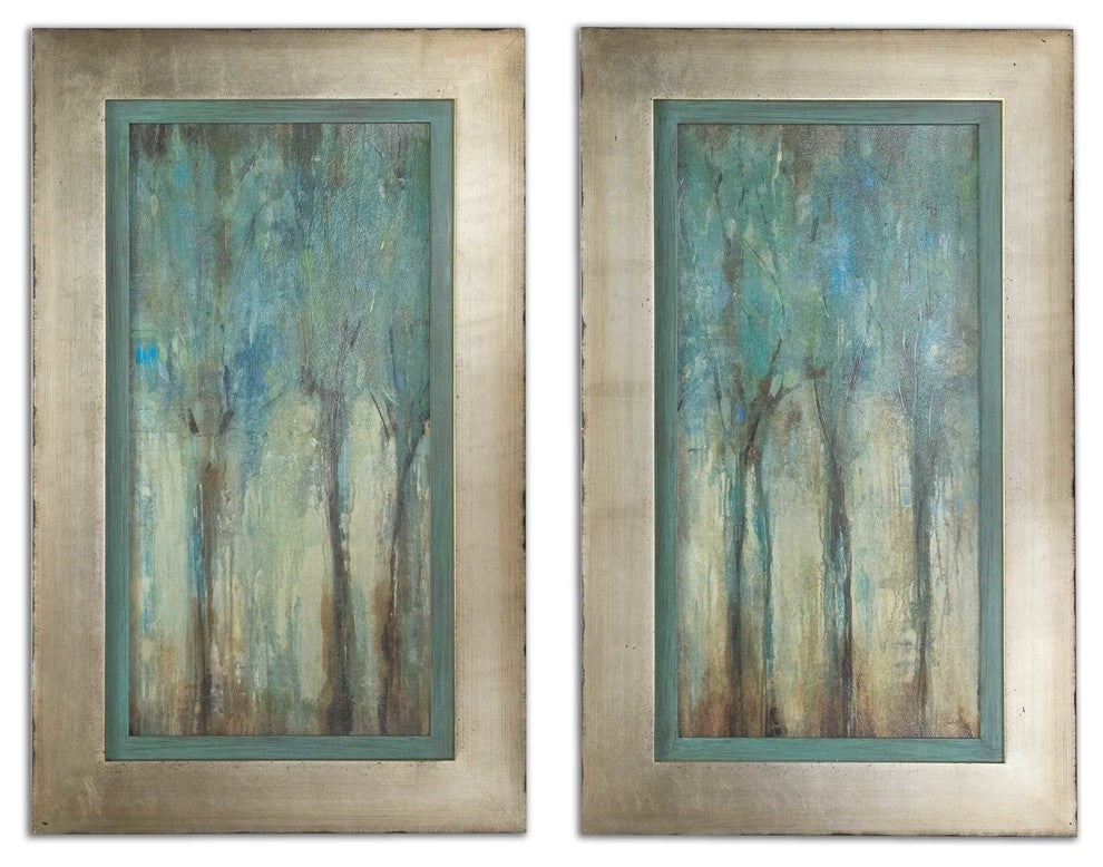 Uttermost Whispering Wind Framed Wall Art, Set of 2