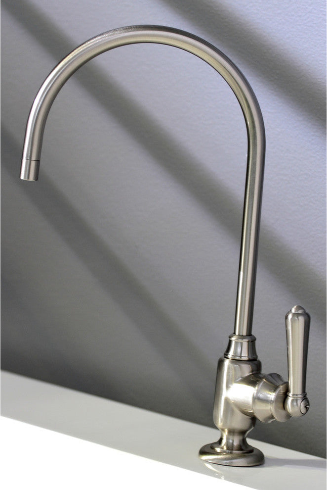 Kingston Brass Single-Handle Water Filtration Faucet, Brushed Nickel