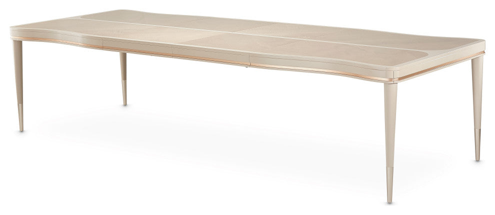 Malibu Crest Rectangular Wood Dining Table - Blush/Chardonnay