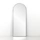 Georgina Floor Mirror-Iron Matte Black