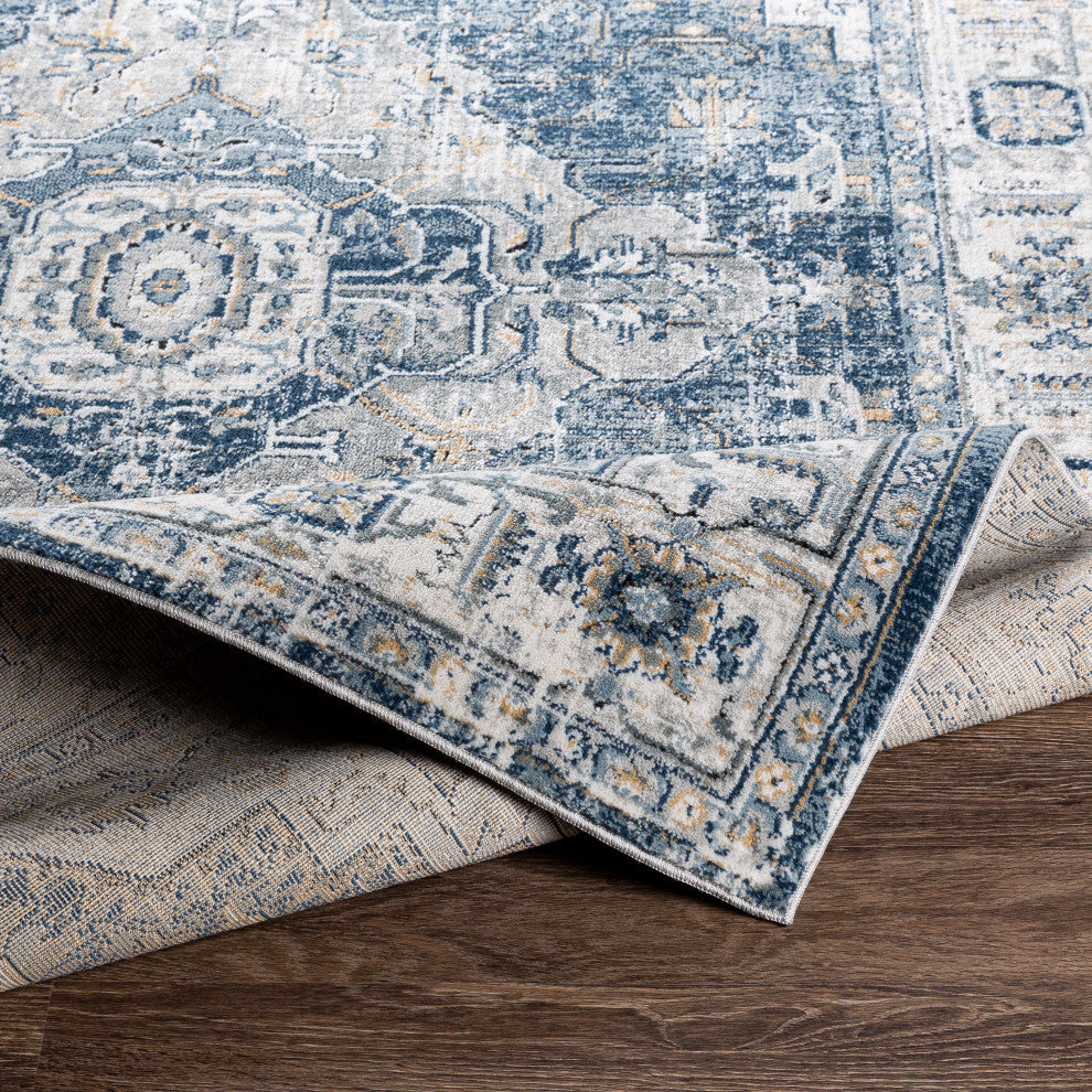 Jolie JLO-2307 Rug, Dark Blue, 5'3"x7'3"
