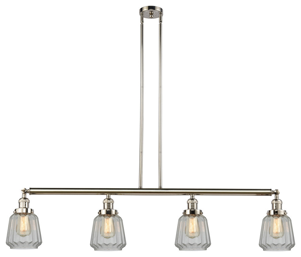 Innovations Lighting 214-Pn-G142-Led 4 Light Dimmable Led Island Light