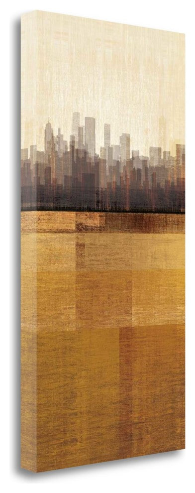 "Metropolitan Jewel - Box - Topaz" By Amori, Giclee Print on Gallery Wrap Canvas