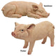 Set of Porker and Sandman Pig Statues