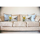 Yellow Hummingbird Large Indoor/Outdoor Pillow 16x20
