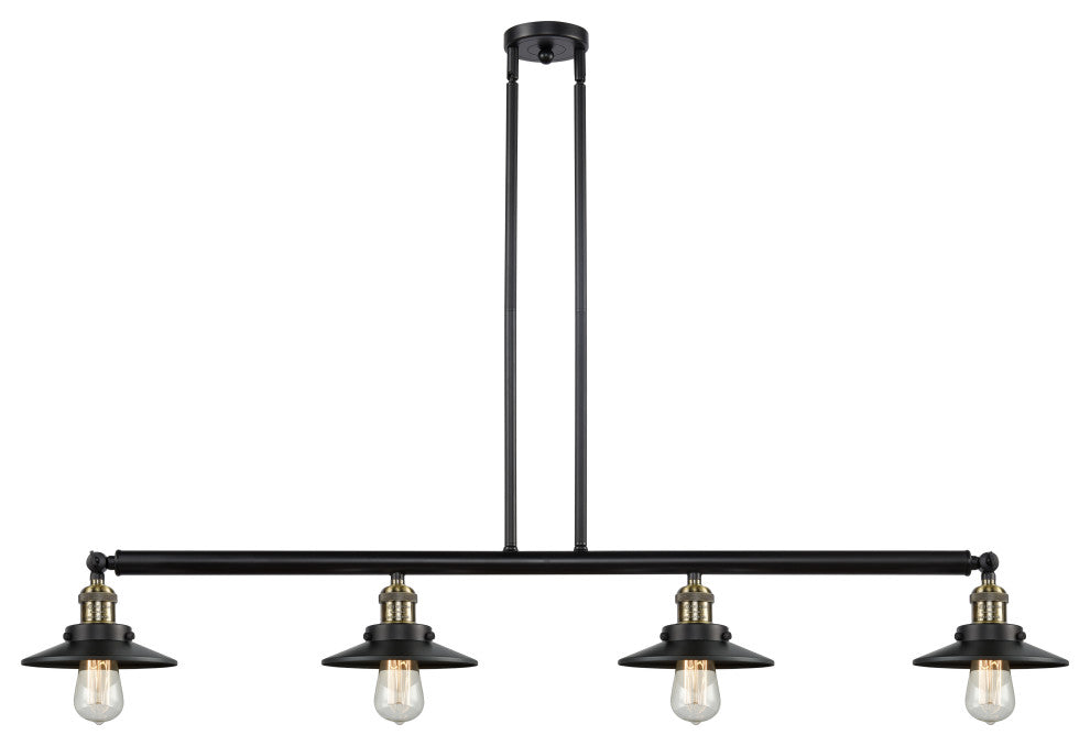 Innovations Lighting 214-Bab-M6-Led 4 Light Dimmable Led Island Light