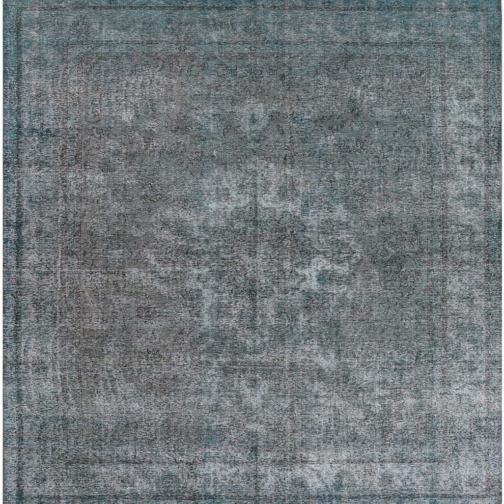 Ahgly Company Indoor Square Mid-Century Modern Area Rugs, 3' Square