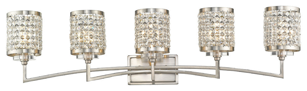 Grammercy Bath Light, Brushed Nickel