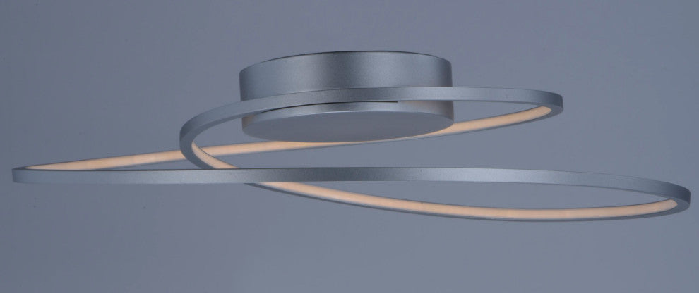 ET2 E21322 Cycle 25"W LED Semi-Flush Ceiling Fixture - Black