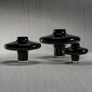 Welle Onyx Opal Hand Made Glass Vase, Small