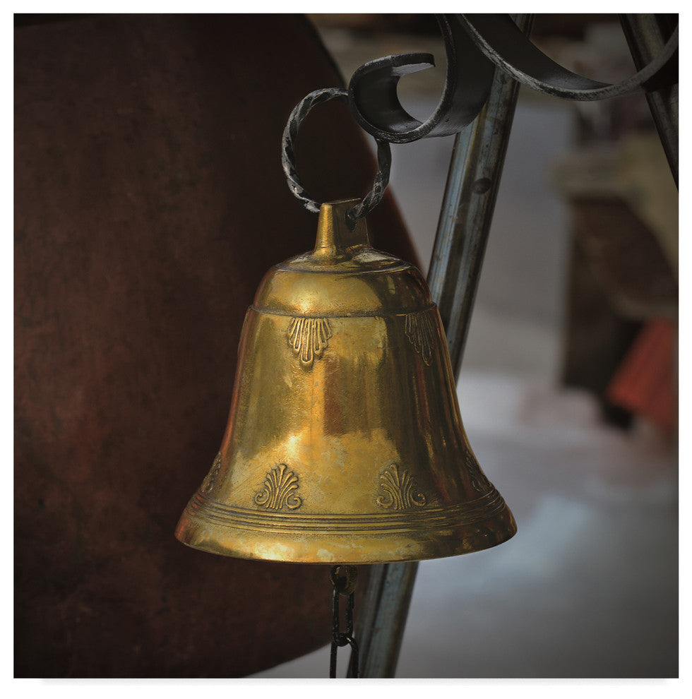 "The Bell to Rudolf" by Christine Sainte-Laudy, Canvas Art