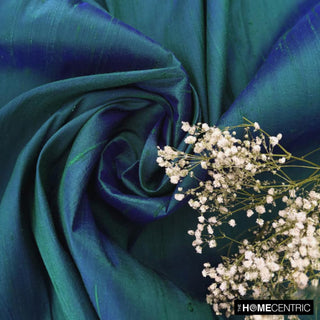 Peacock 100% Pure Silk Fabric By The Yard, 13 Yards For Curtain, Dress Wholesale