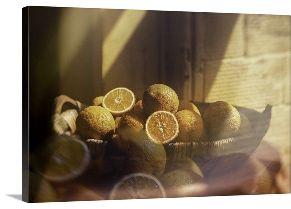 "Moroccan Harvest" Wrapped Canvas Art Print, 36"x24"x1.5"