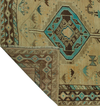 Fine Vintage Distressed Rozama Beige Rug