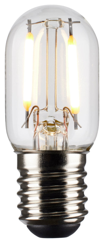 3W T6.5 LED, Clear, Intermediate Base, 90 CRI, 2700K