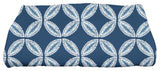 Tidepool, Geometric Print Bath Towel, Blue