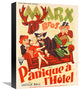 "Marx Brothers - French - Room Service 01" Canvas Giclee, 12"x16"