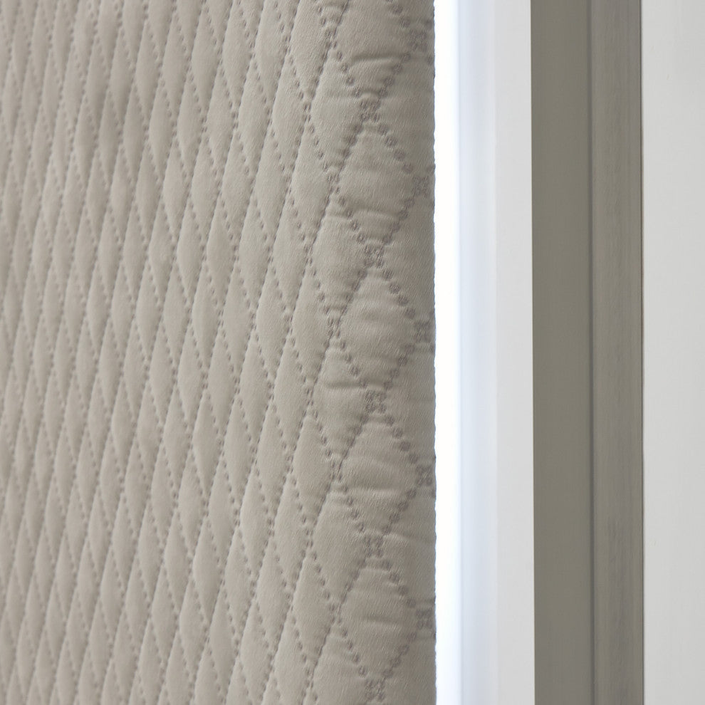 Marquee Queen Panel Bed - Cloud White