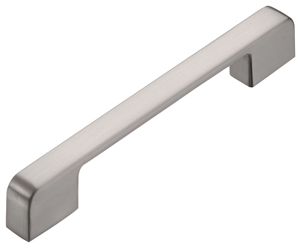 Utopia Alley Zinc Cabinet Pull, 3.75"/5.0" Center to Center, Brushed Nickel, 5.0", 1 Pack