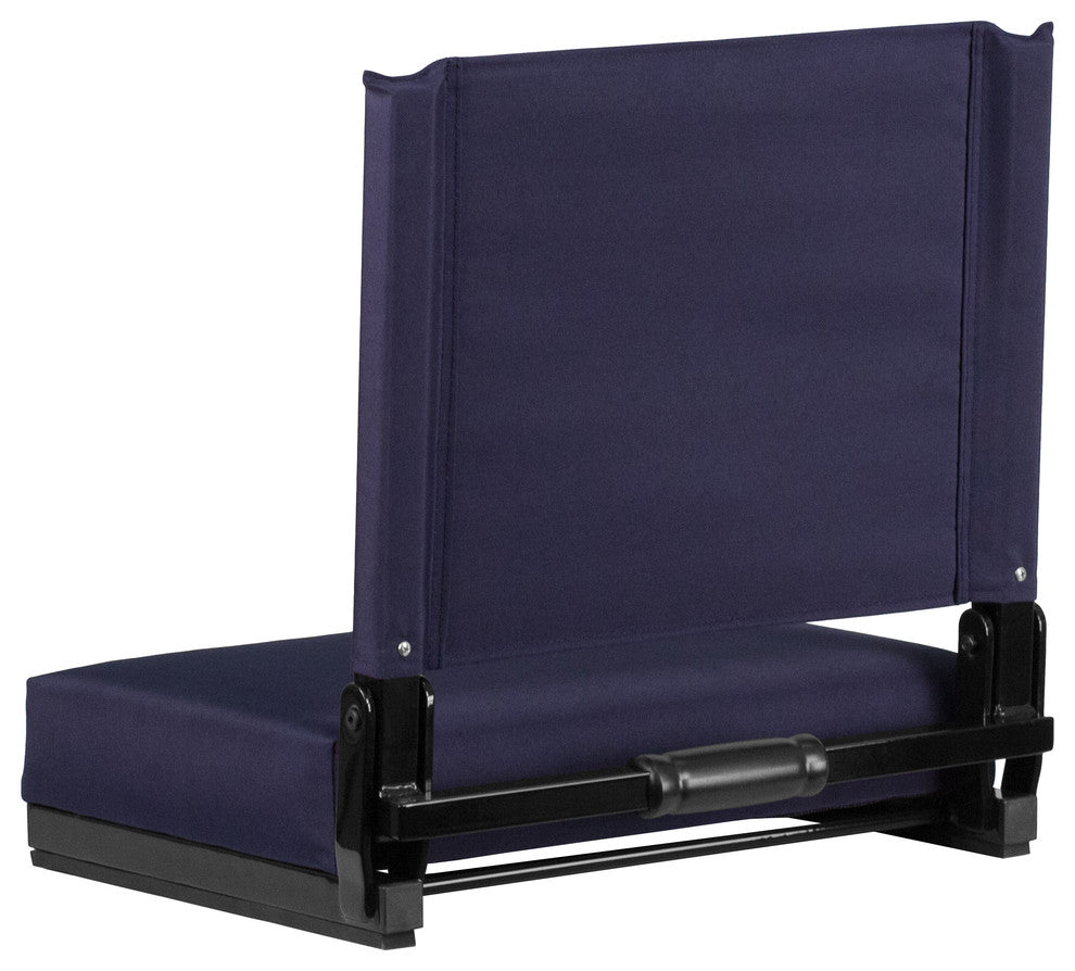 Folding Tables and Chairs, "Carletta" Portable Lounge Chair, Navy