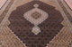 Wool and Silk Persian Tabriz Hand-Knotted Rug 7' 11" X 10' 0"- Q6052