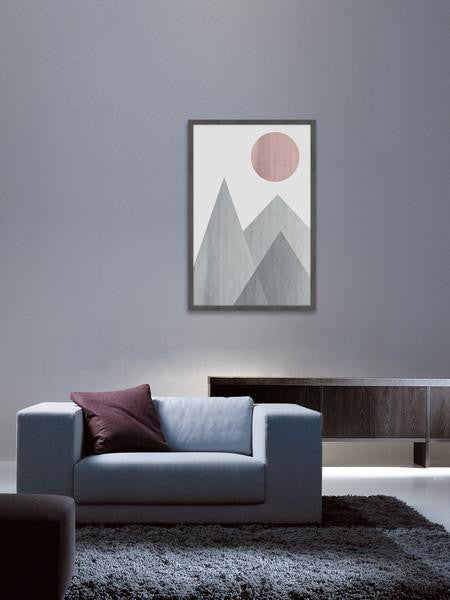 "Alternate Universe" Framed Painting Print, 12"x18"