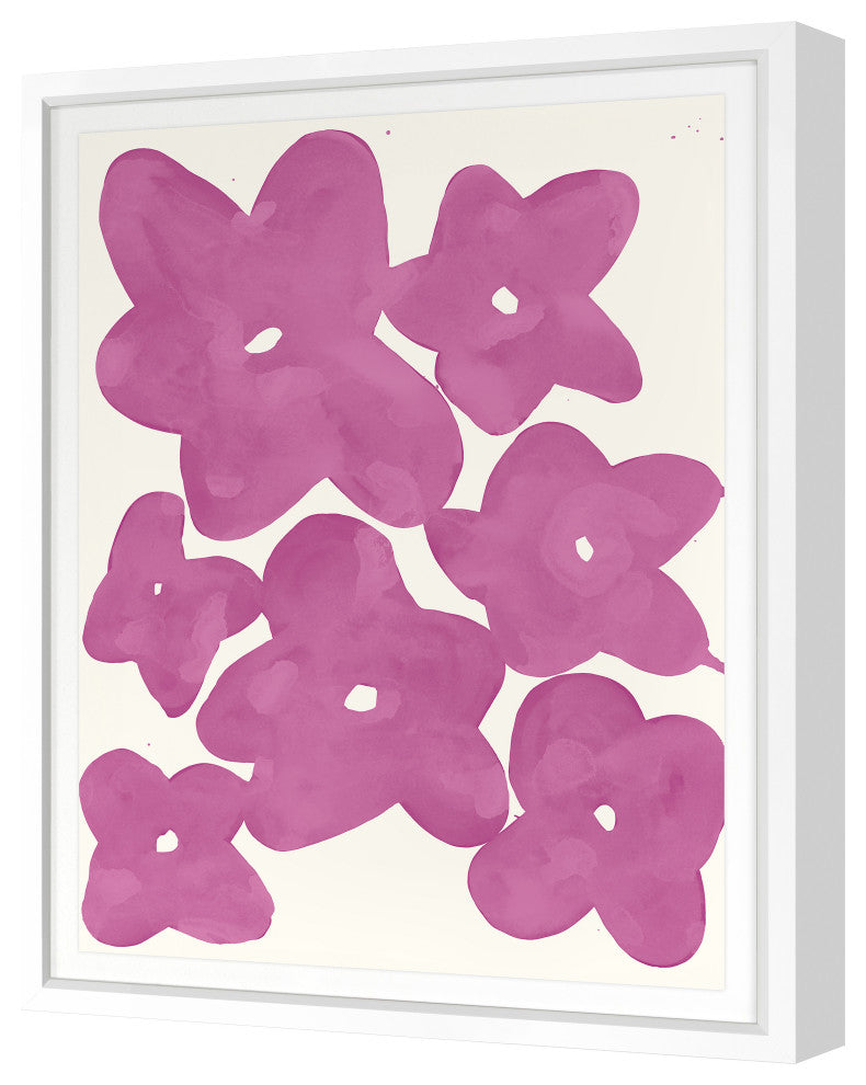 Ghost Abstract 5 Fine Art Print, White, 30"x24"