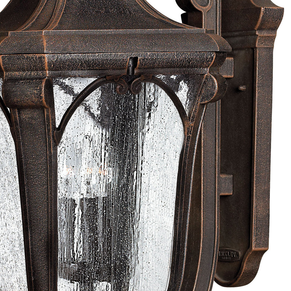 Hinkley Trafalgar Large Wall Mount Lantern, Mocha