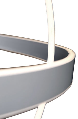 Modern Forms Kinetic 38" LED Chandelier in Titanium