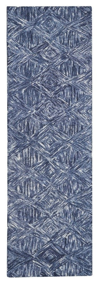 Nourison Linked Denim Area Rug, 2'3"x7'6"