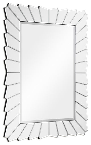 Traverse Modern Beveled Rectangular Wall Mirror, 30"x40"