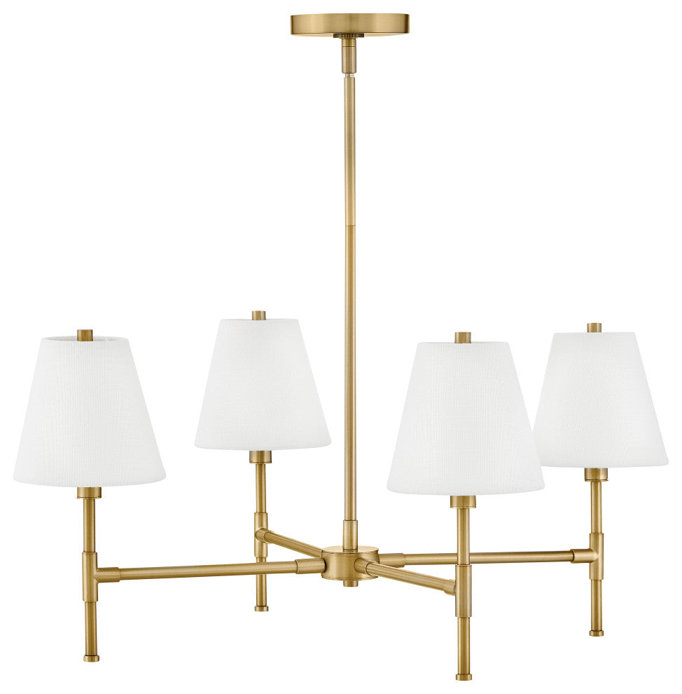 Lark Beale Medium Single Tier, Lacquered Brass