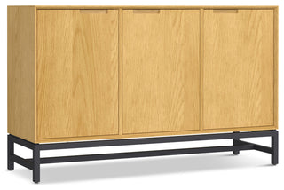 Banting 3 Door Sideboard Buffet, Natural Oak