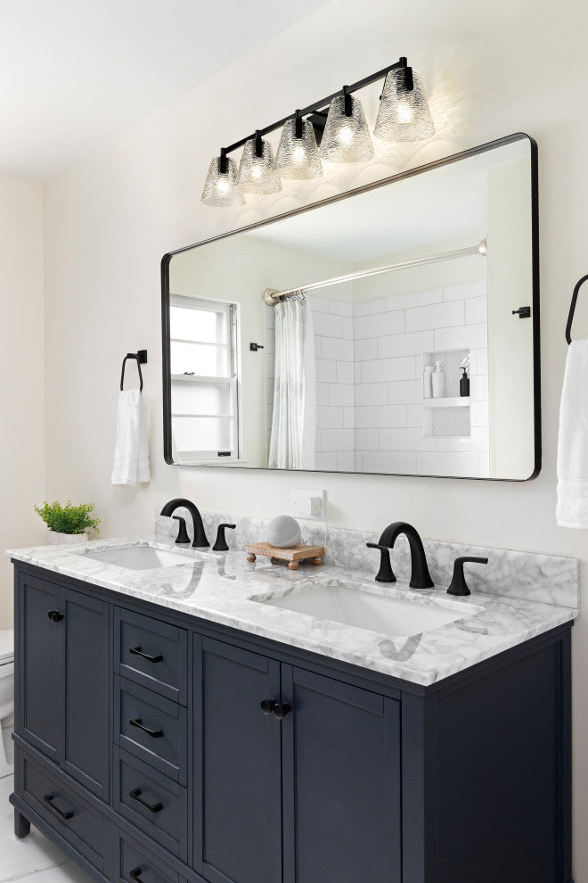 Z-LITE 5-Light Vanity, Matte Black