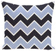 Inside The Lines Chevron Geometric Print Pillow, Peri, 26"x26"