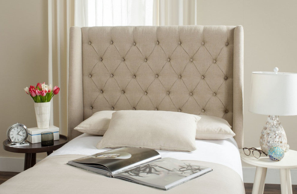 Safavieh London Headboard, Hemp, Twin