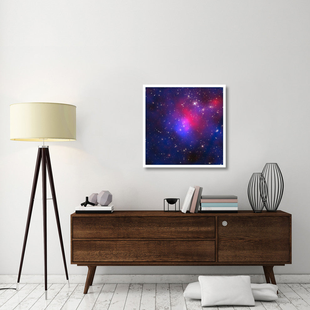 "Pandora's Cluster - Abell 2744" Digital Paper Print by NASA, 32"x32"