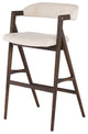 Anita Shell Fabric Bar Stool