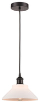 Innovations 616-1P-OB-G131-LED 1-Light Mini Pendant, Oil Rubbed Bronze