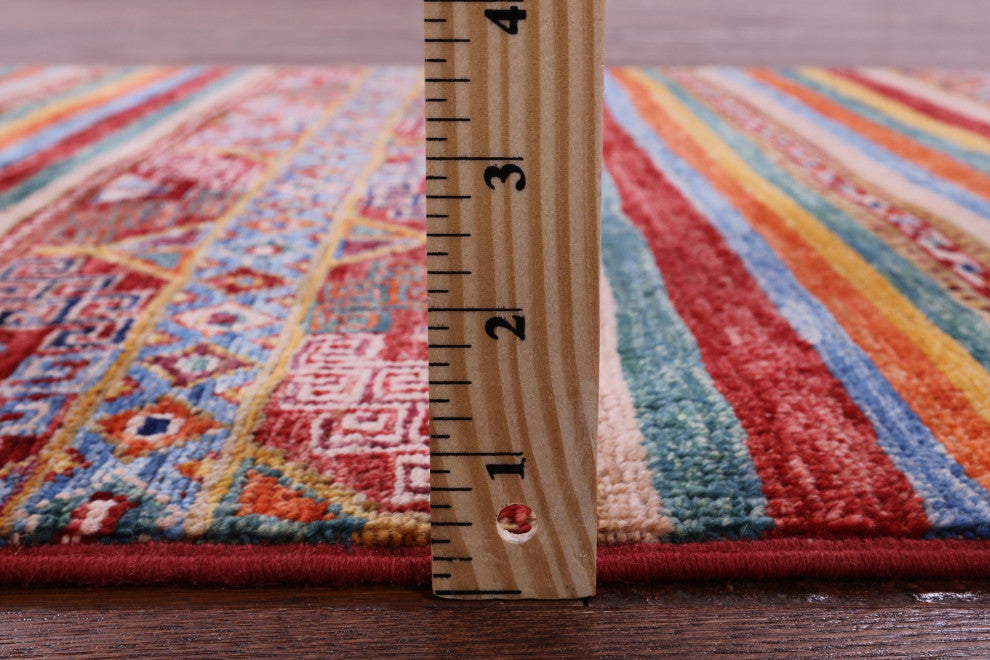 2' 9" X 5' 4" Super Kazak Khorjin Hand Knotted Rug Q10810
