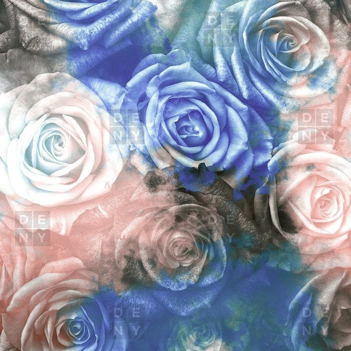 Caleb Troy Wintertide Roses Shower Curtain, 72"x69"