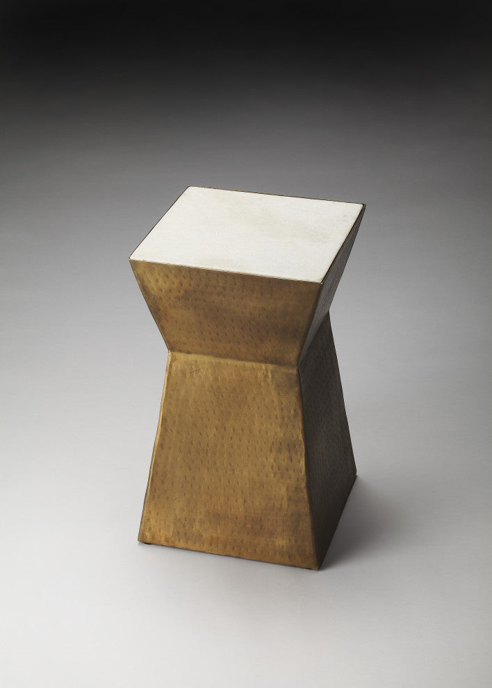 Butler Asheville Marble and Metal Bunching Table