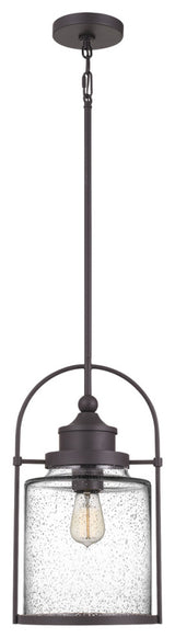 Quoizel QPP2782WT One Light Mini Pendant, Western Bronze Finish