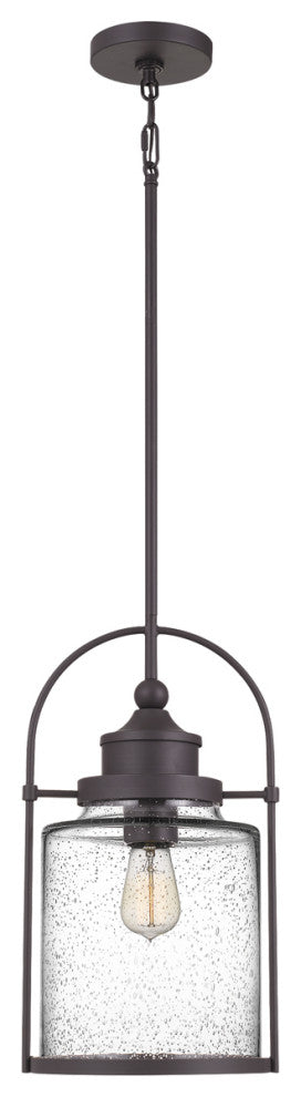 Quoizel QPP2782WT One Light Mini Pendant, Western Bronze Finish